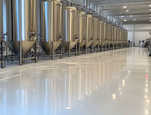 Piso epóxi em indústrias alimentícias: higiene e segurança