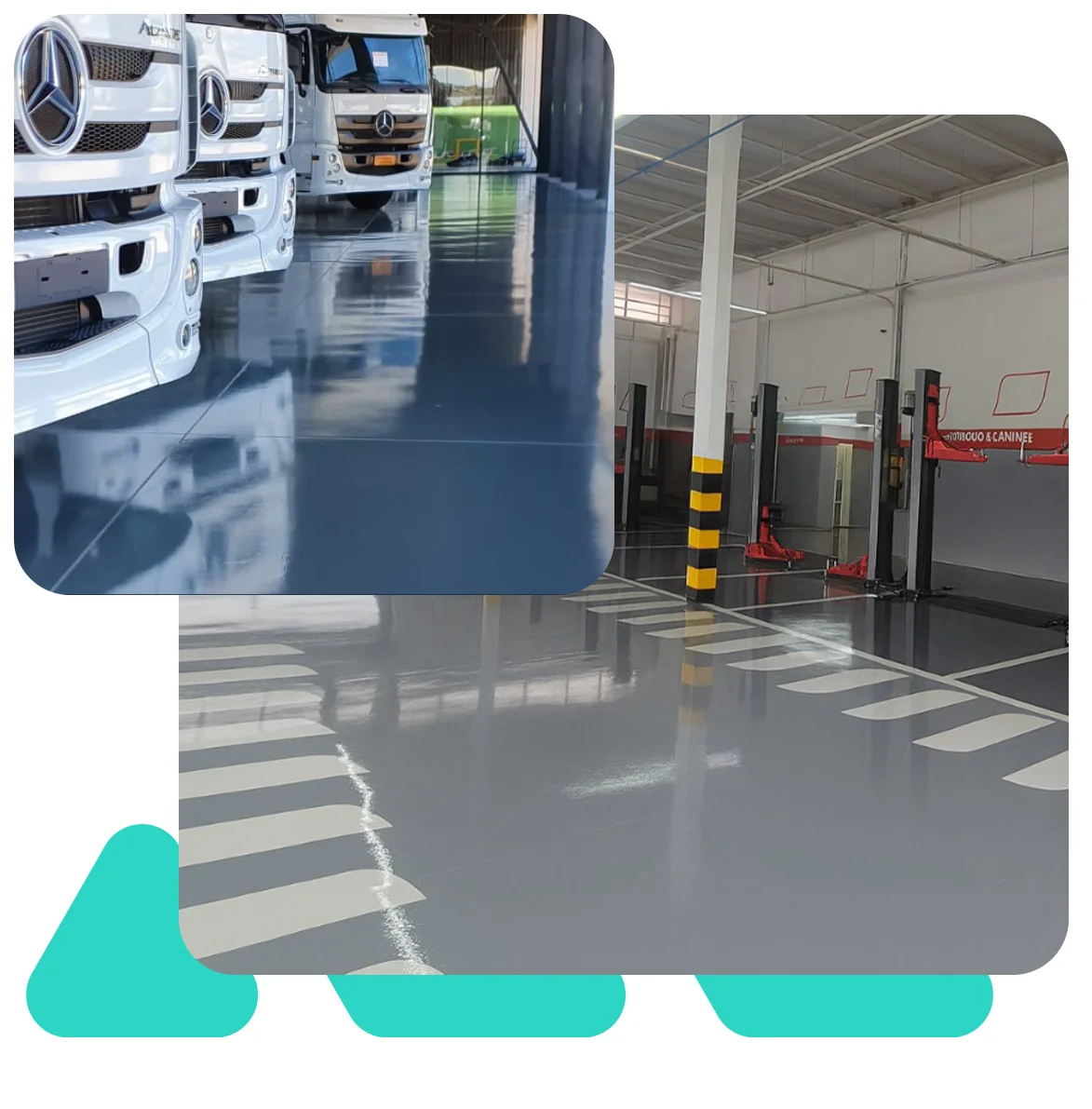 Revestimento epoxi da Augepoxi