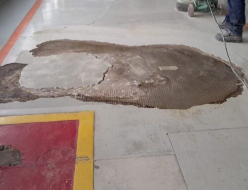 Retrofit de pisos epóxi para as novas exigências operacionais
