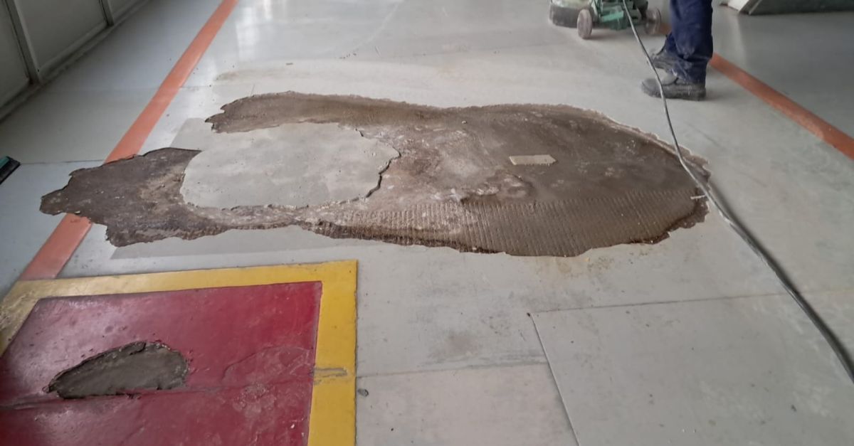 Retrofit de pisos epoxi industrial com produtos da Augepoxi