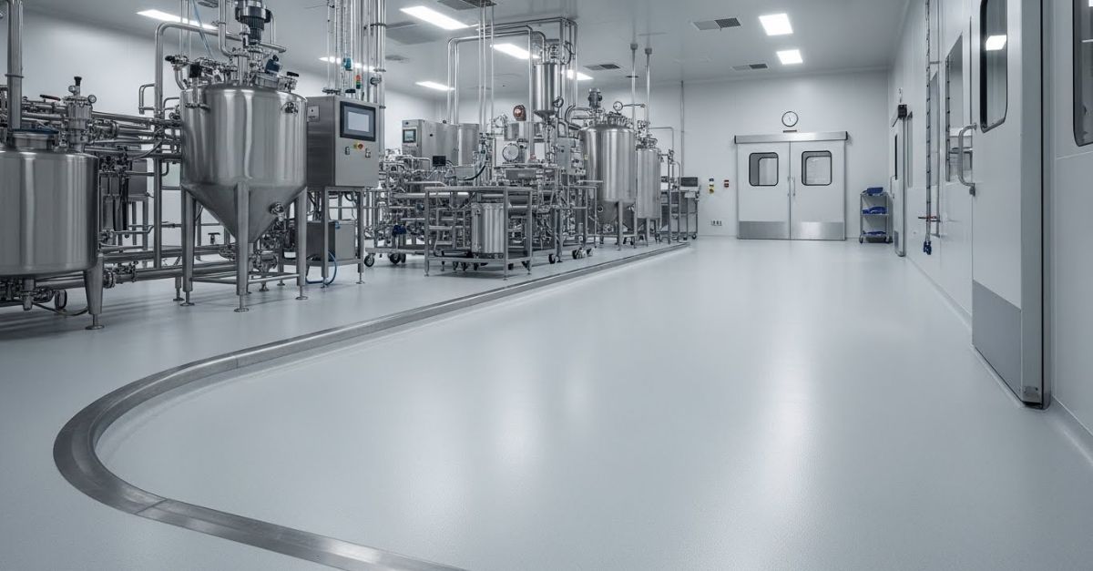 Sistema epóxi para indústria farmacêutica e requisitos técnicos