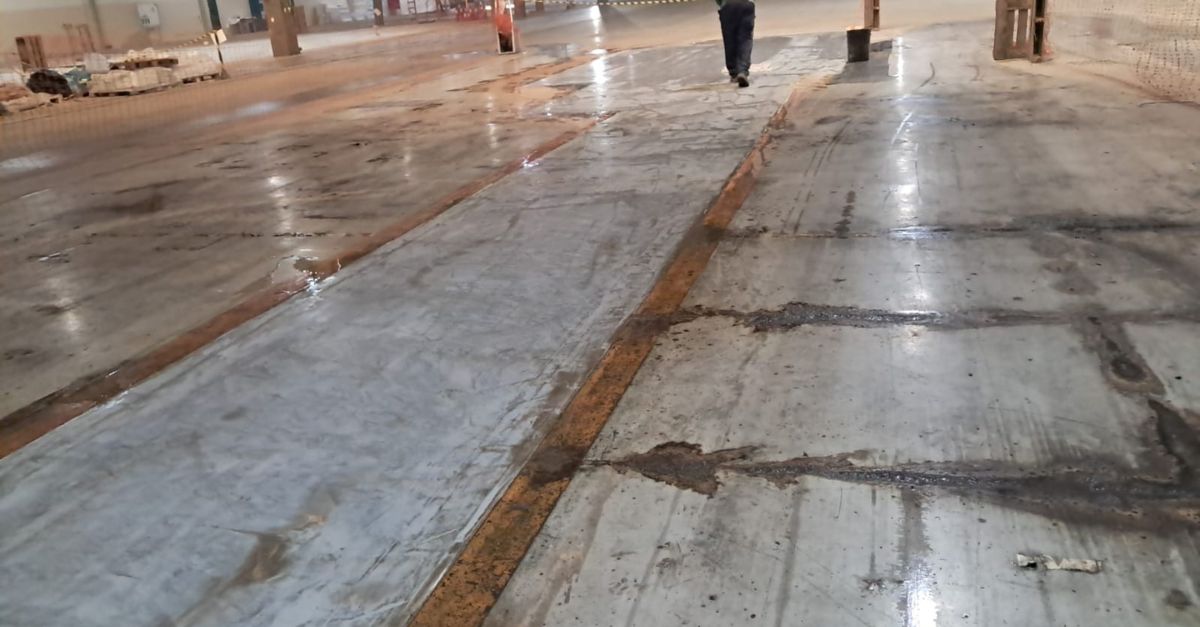 Aderência do Sistema Epóxi preparação do substrato