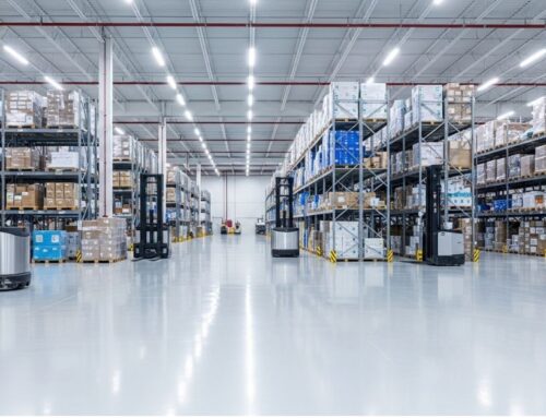 Falhas em piso de armazém farmacêutico e riscos em auditorias