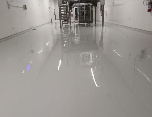 Revestimento monolítico em pisos industriais