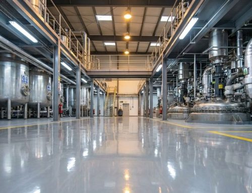 Piso industrial para áreas químicas: ambientes agressivos