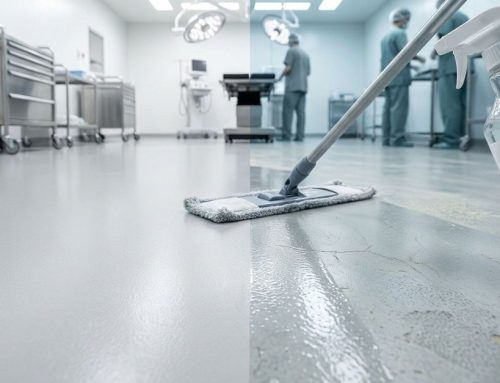 Resinas de Piso x Desinfetantes Hospitalares: compatibilidade