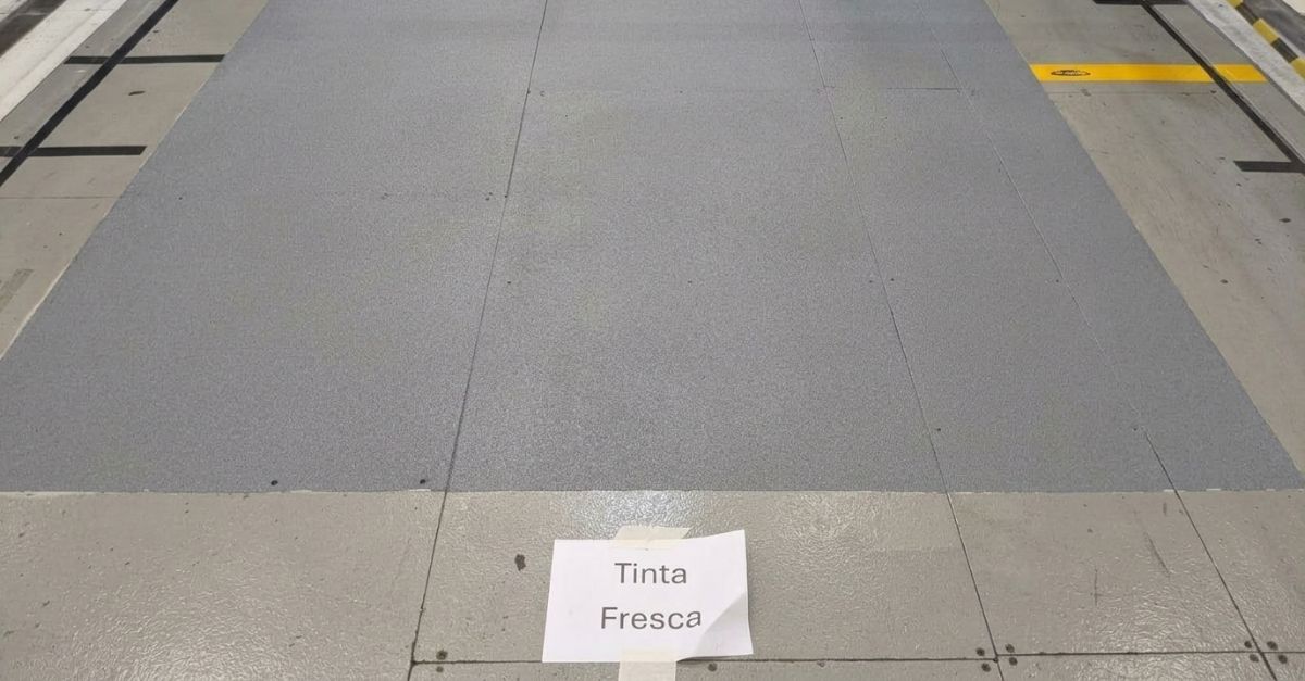 Cura do piso uretano - quando liberar a área industrial - Augepoxi